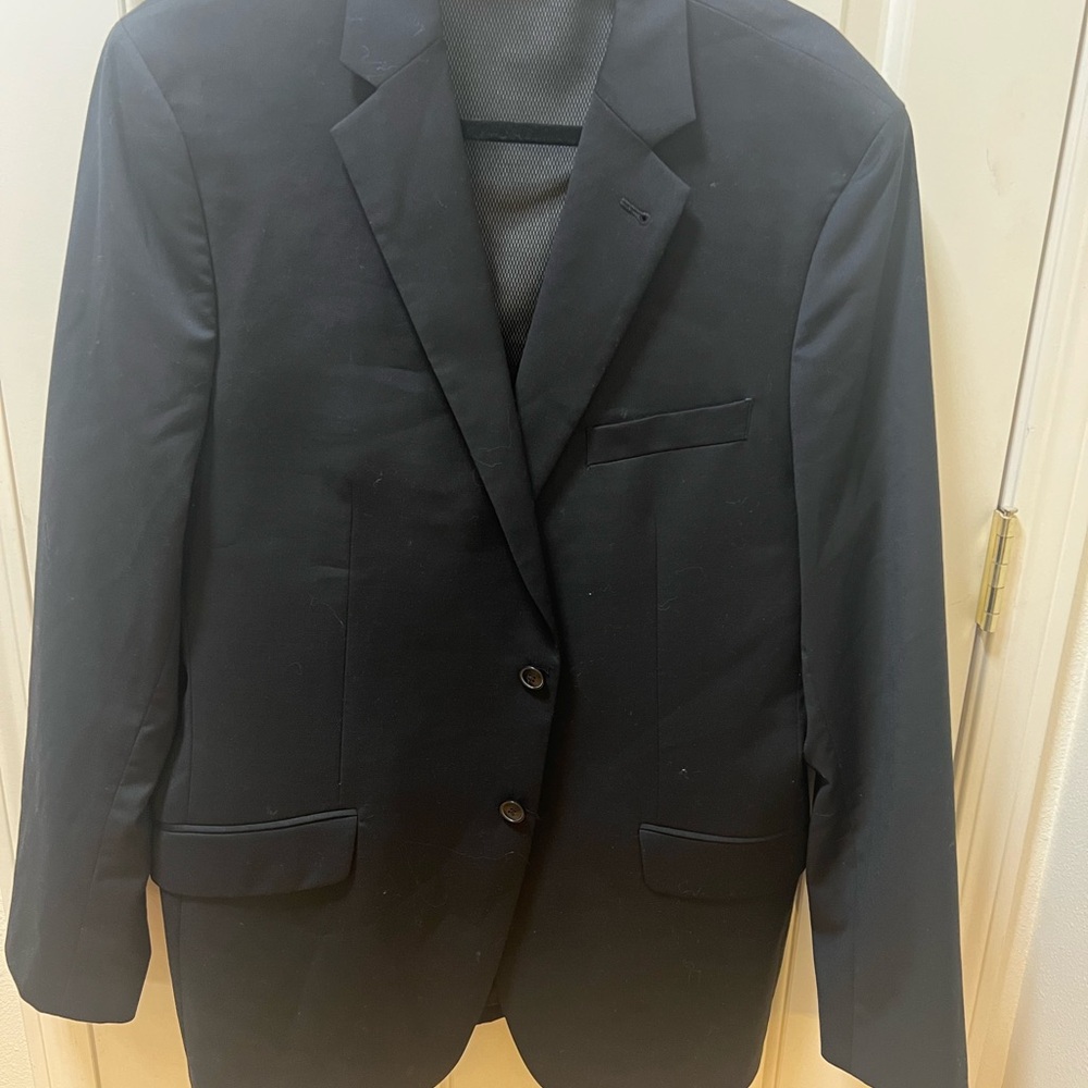 Joseph Abboud Black Two-Button Sport Coat